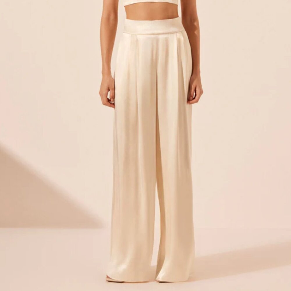 Shona Joy Tuxedo Trouser (Cream)